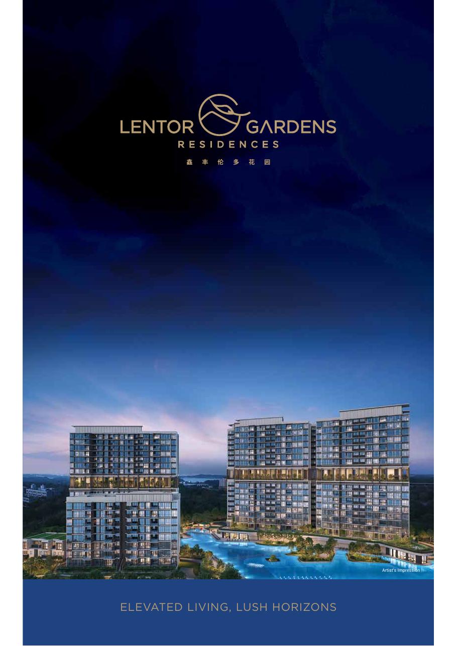 Lentor Gardens Residences brochure page 1